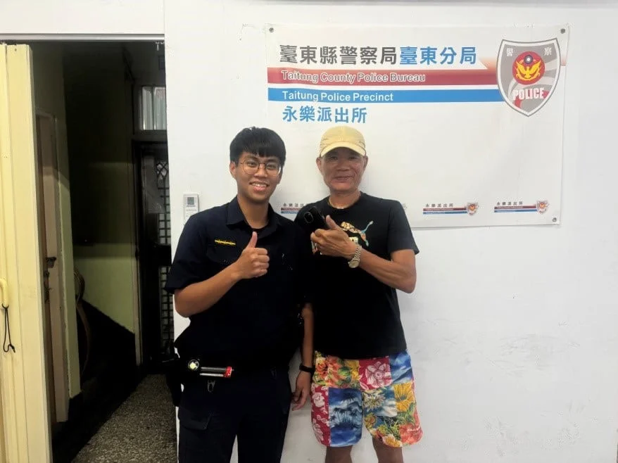 臺東手機遺失驚魂記!永樂警調電眼急尋 熱心民眾神救援