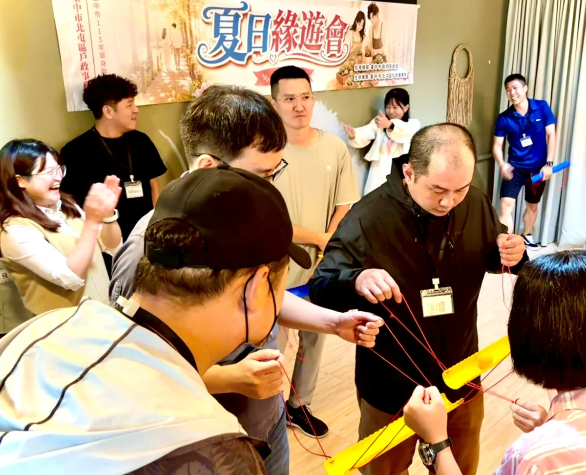 配對率飆破92%!台中夏日聯誼秘境大公開 18對男女成功脫單