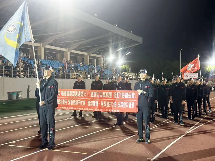 無故撥打119最高罰5萬!金門消防局進軍縣運會宣導「珍惜救災資源」