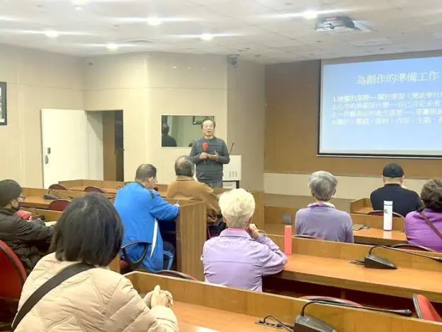 文化局舉辦草圖藝術講座 讓藝術走入生活