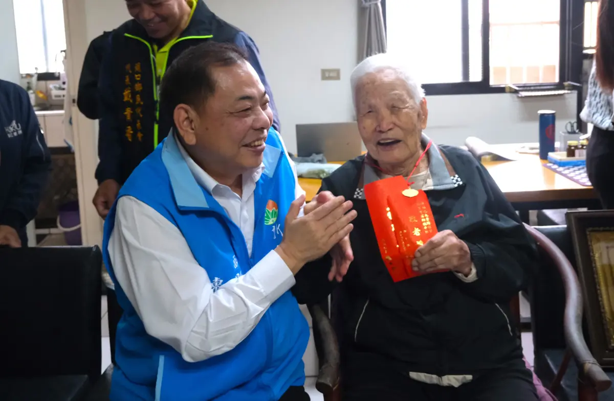 新竹湖口人瑞多!副縣長親訪9位百歲長者,揭「暖男阿公」、樂活長壽秘訣