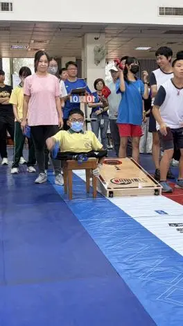 臺南校園新創舉!「融合式布袋球」競賽開跑,30校師生同樂打造零距離運動場