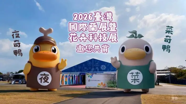 後壁蘭展必拍！超萌公務員菜奇鴨、夜奇鴨現身，合照抽獎攻略大公開