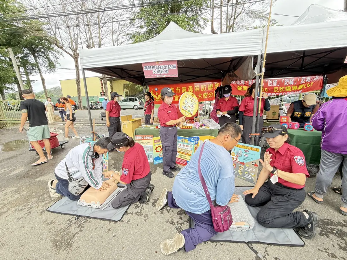 圖片來源:高雄市政府消防局-新聞稿