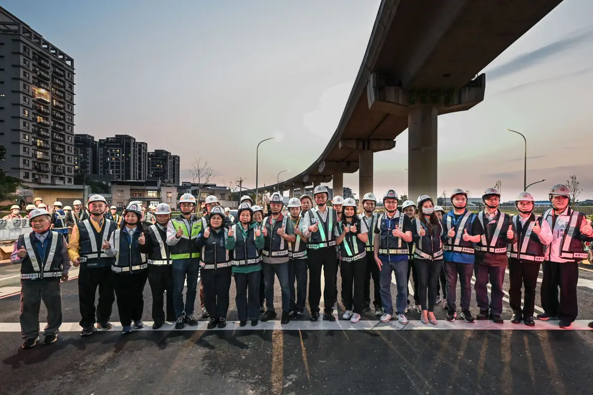 桃園八德德和路提前600天通車,交通大幅改善