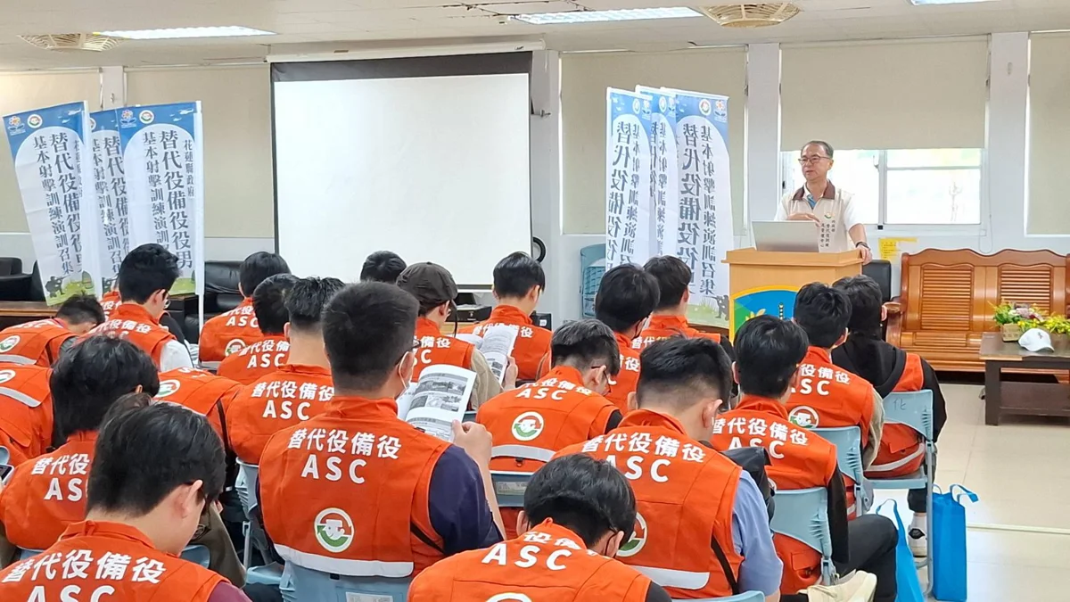 強化地方防禦韌性!花蓮123名替代役男完成實彈射擊訓練