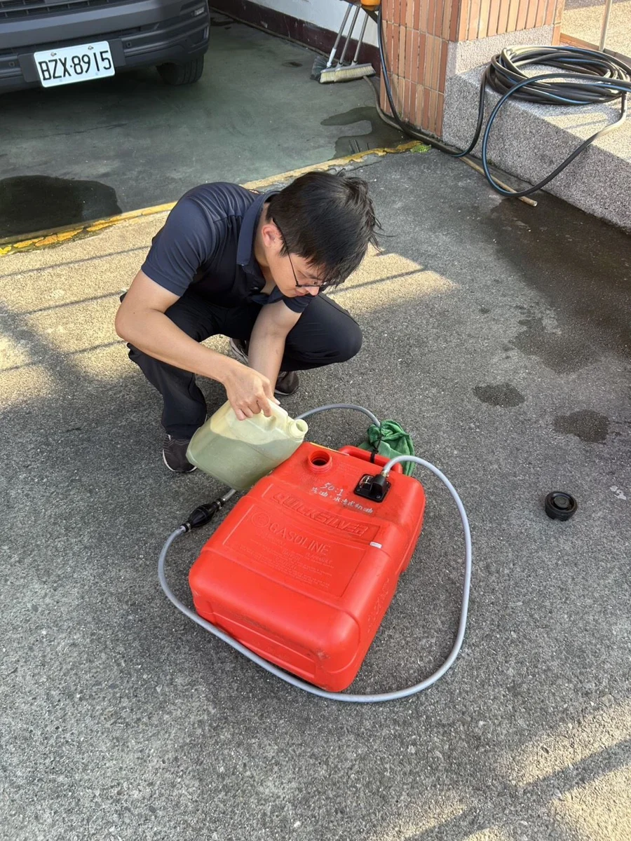 頭屋分隊強化水域救援戰力!船外機實動訓練確保救災零時差