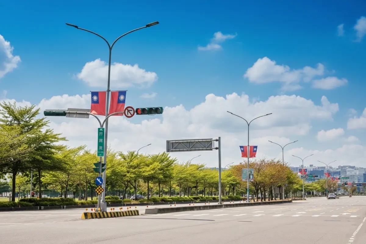 迎接2026!台中市2700面國旗飄揚 絕美旗海點亮街頭