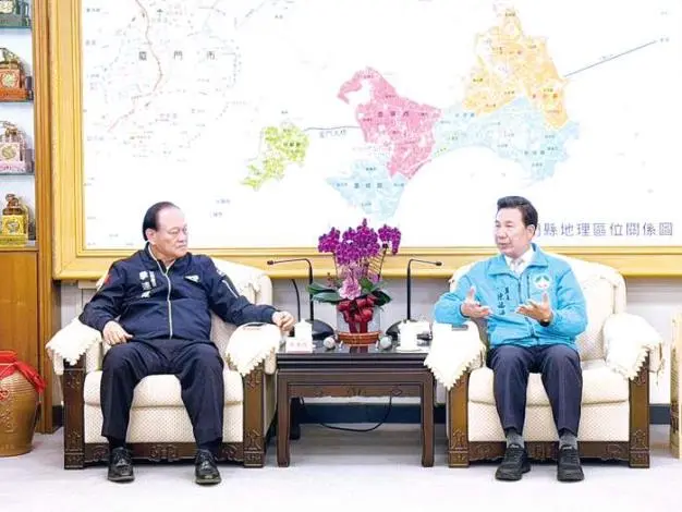 金門防災動員大升級!行政院高層率團抵金,陳福海喊話:中央地方協力護鄉親