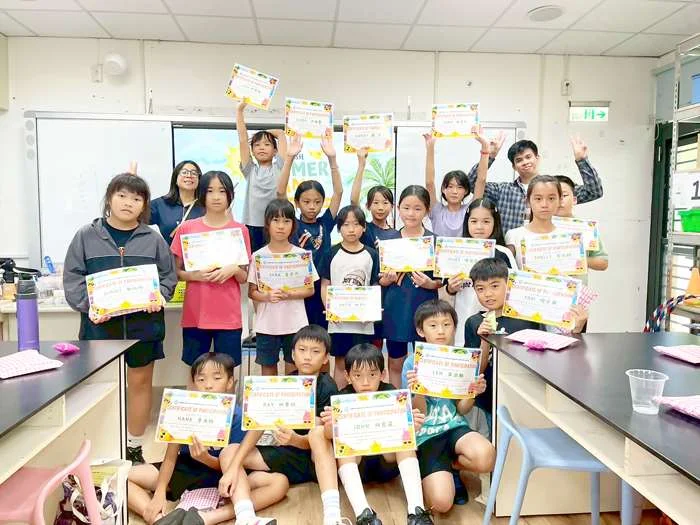 邊玩邊吃學英文!卓環國小「夏日消暑美食」英語營,闖關拿食材超有趣