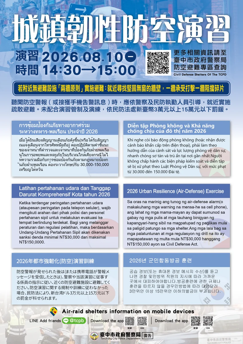 圖片來源:臺中市政府