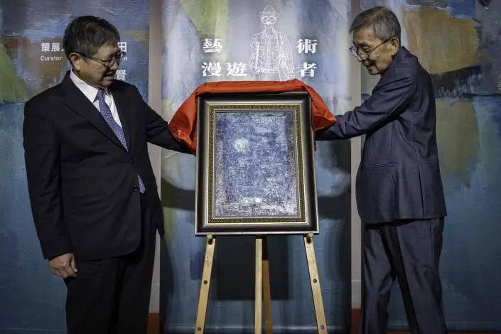 藝術歸鄉!新埔畫家蔡蔭棠707件作品回家了 竹縣文化局30週年特展盛大揭幕