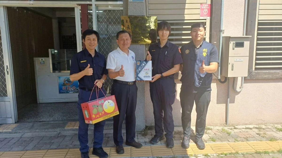 1小時火速逮6嫌!台東警連破砍人與毒駕案 局長親頒破案茶慰勉
