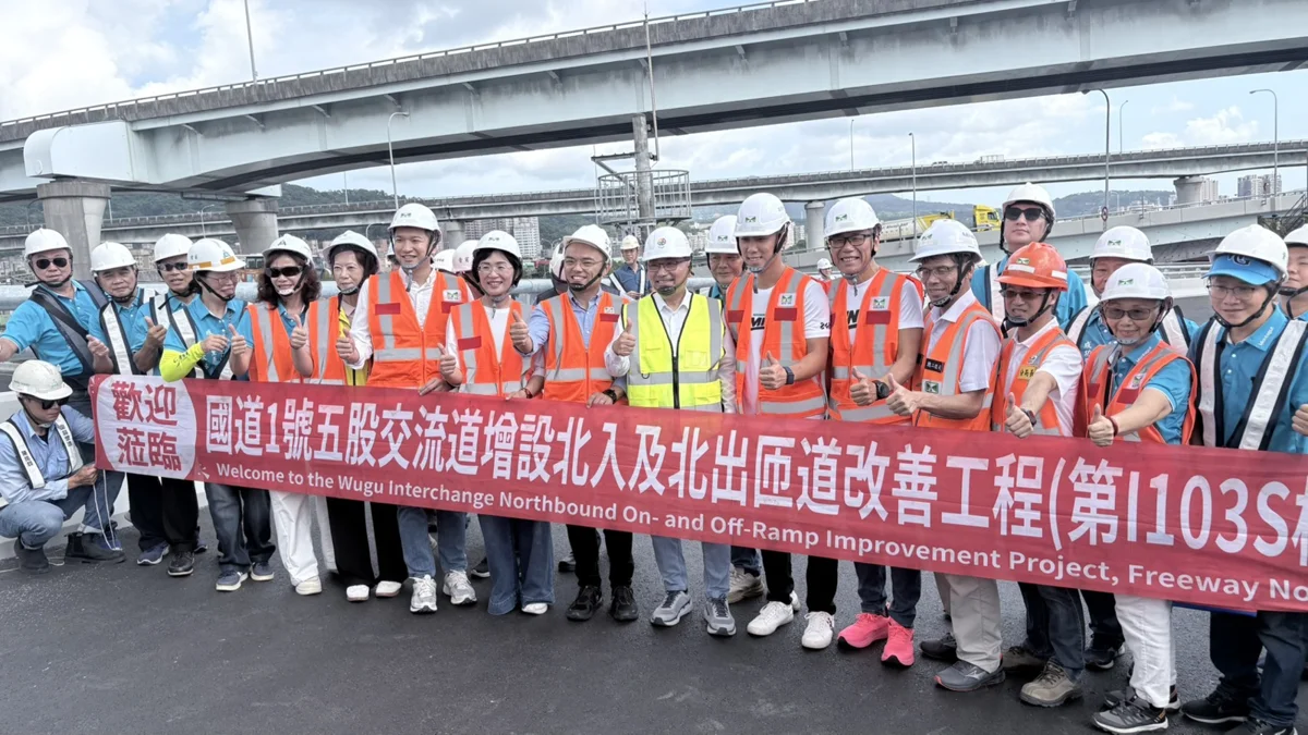 五股、林口交流道改善工程進度大公開!五股預估10月提前通車