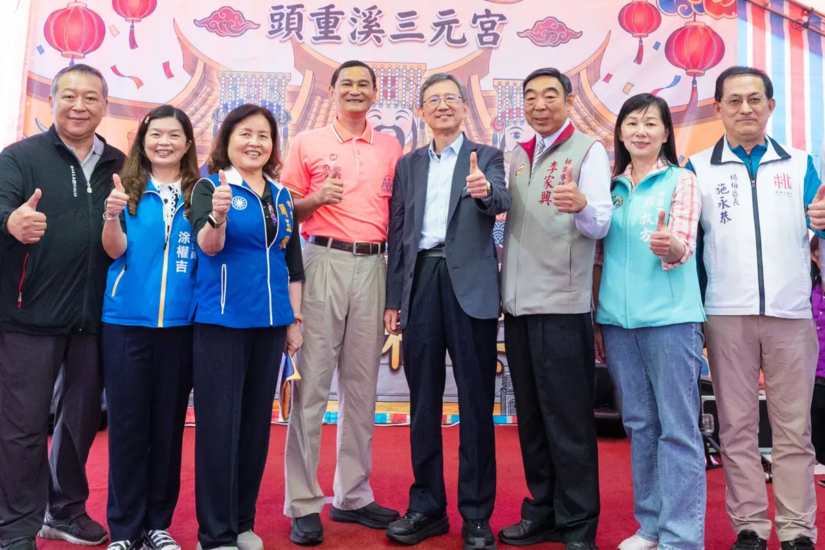 [楊梅在地頭條] 百年古廟香火旺！楊梅三元宮五穀爺聖誕，平安宴席開百桌凝聚地方情