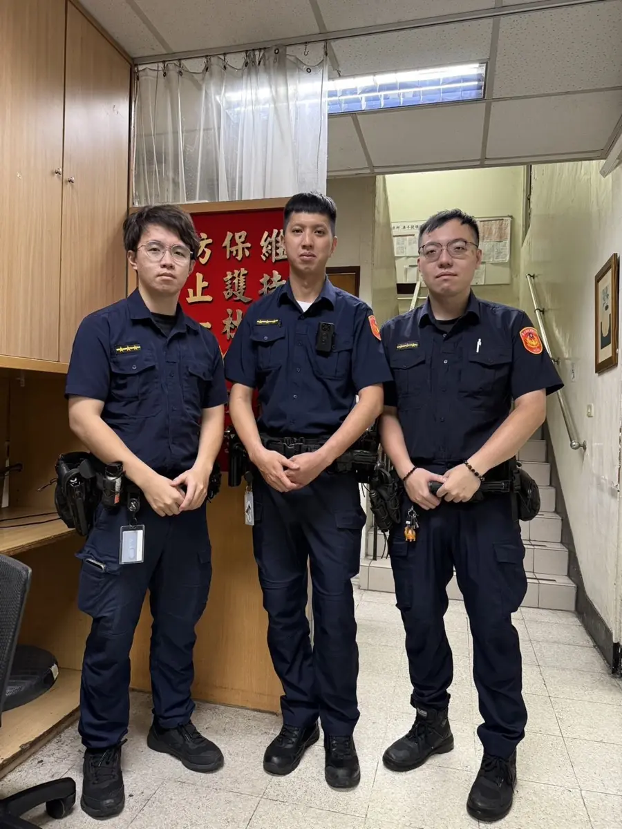 大安區九旬失智嬤公園迷途 暖警耐心溝通護送返家