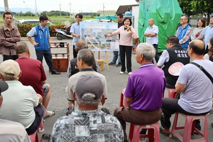 終結淹水噩夢！雲林砸860萬翻新元長內寮排水溝 預計年底前動工