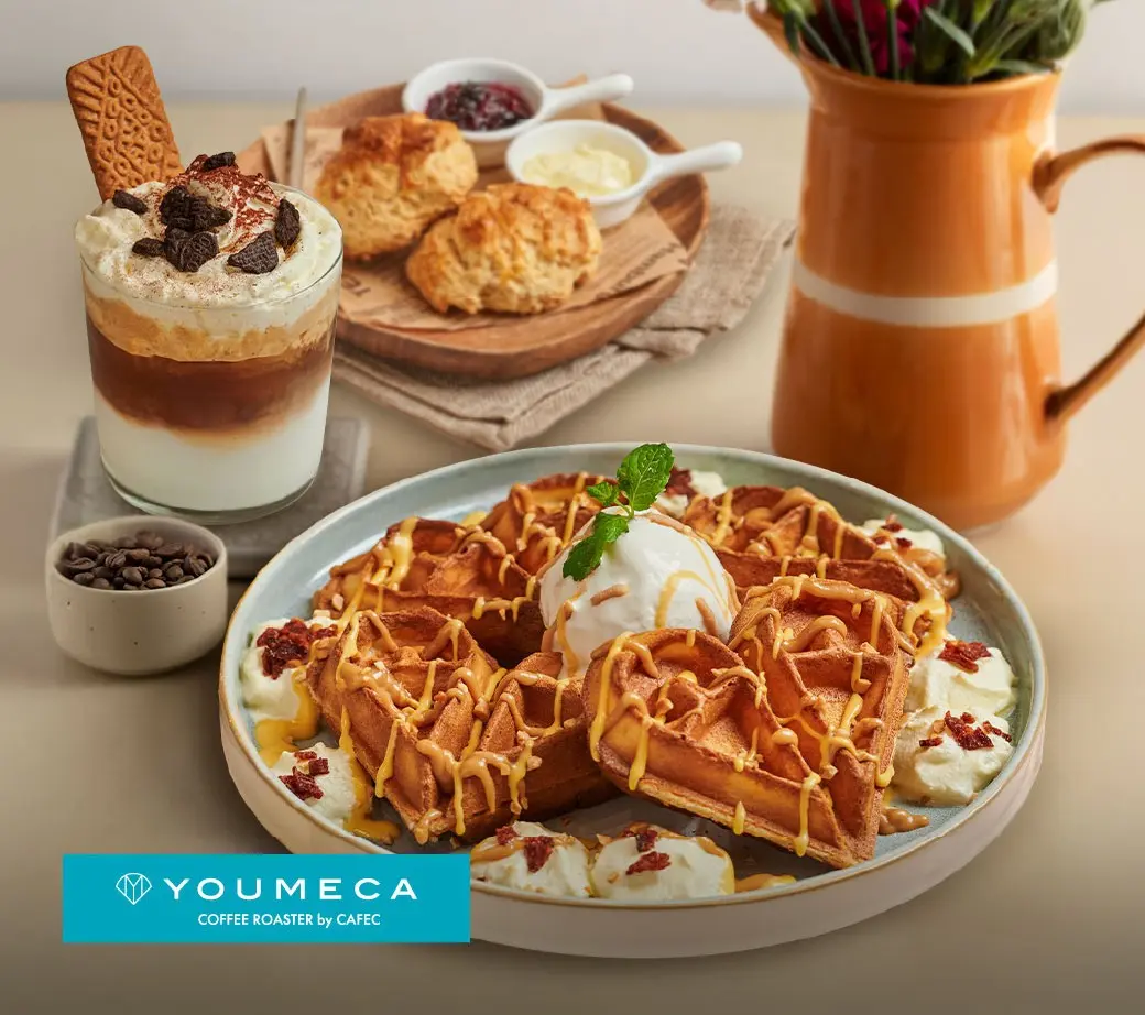 林口人氣早午餐店「YOUMECA夢珈」　高評價咖啡與鬆餅圈粉無數