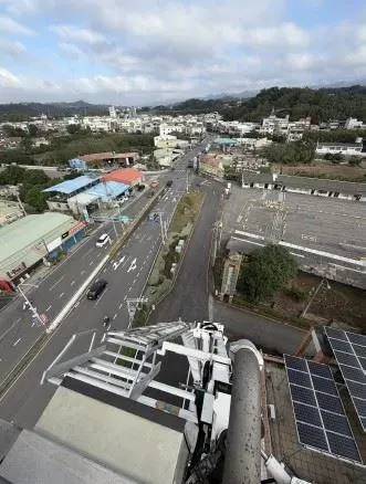 苗栗頭屋消防實戰演練!雲梯車全展開 模擬高樓驚險救援