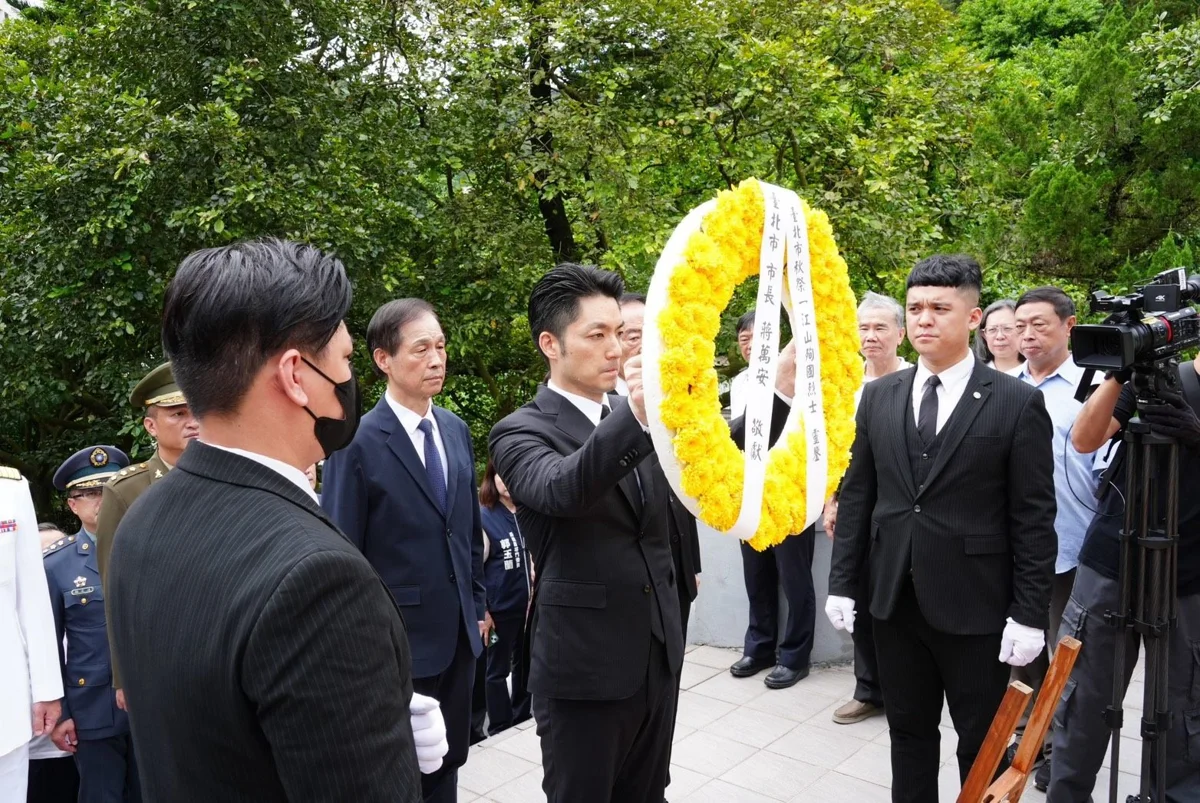 九三軍人節前夕致敬先烈 蔣萬安主持北市秋祭宣佈新增7000個龕位