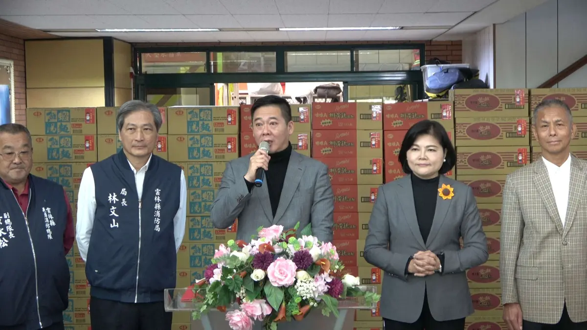 春節不打烊!雲林縣長張麗善慰勞消防英雄,感謝犧牲假期守護家園