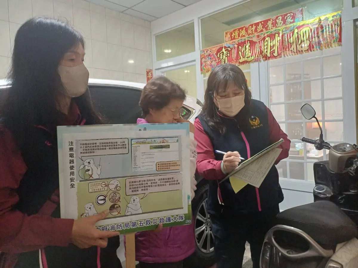 圖片來源：高雄市政府消防局-新聞稿