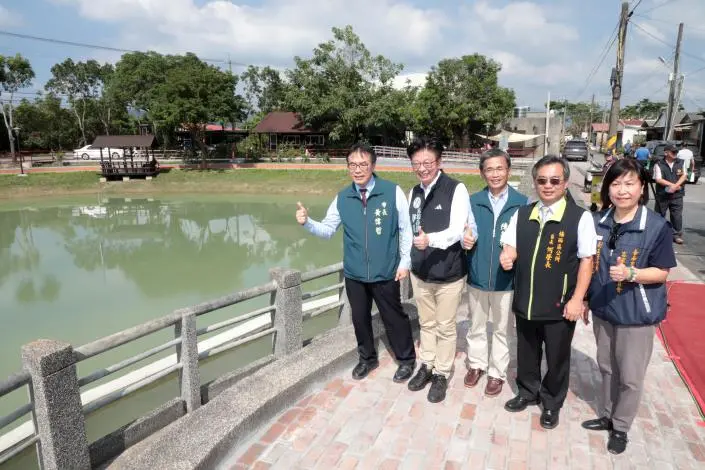 楠西秘境重現!江家古厝「半月池」風華再現,黃偉哲邀你「楠得CHILL一下」