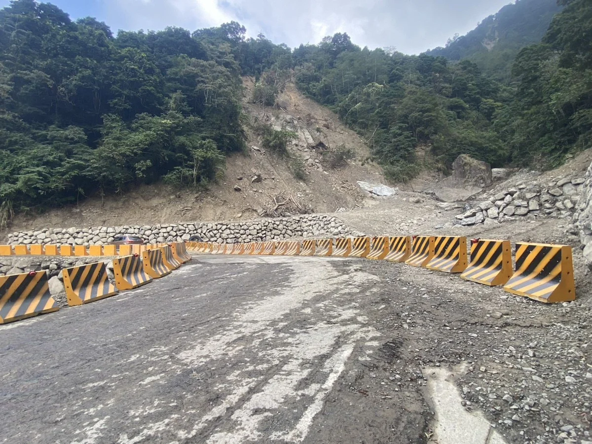 五峰鄉竹67線2K路段便道搶通!10月16日中午後開放通行