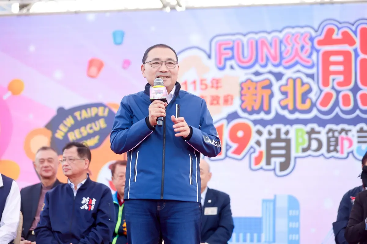 新北消防戰力大公開!侯友宜親揭OHCA救活近3千人、火災降2成關鍵