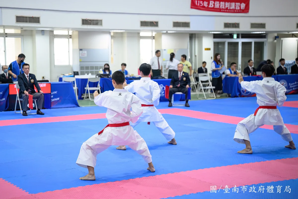 115年臺南市長盃全國空手道錦標賽熱血開打!近600名好手齊聚安平國中競技