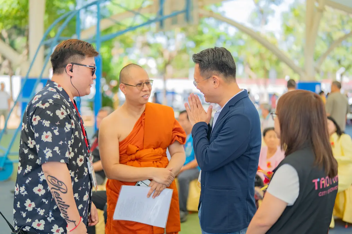 泰國文化節溫暖桃園!蘇俊賓感念移工自發救援花蓮 讚「把台灣當家人」
