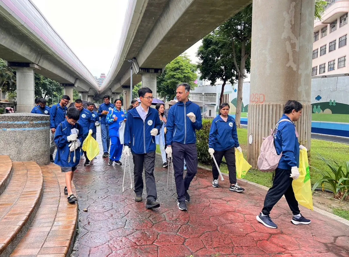 臺北市攜手印度再度淨溪:磺港溪迎來新契機