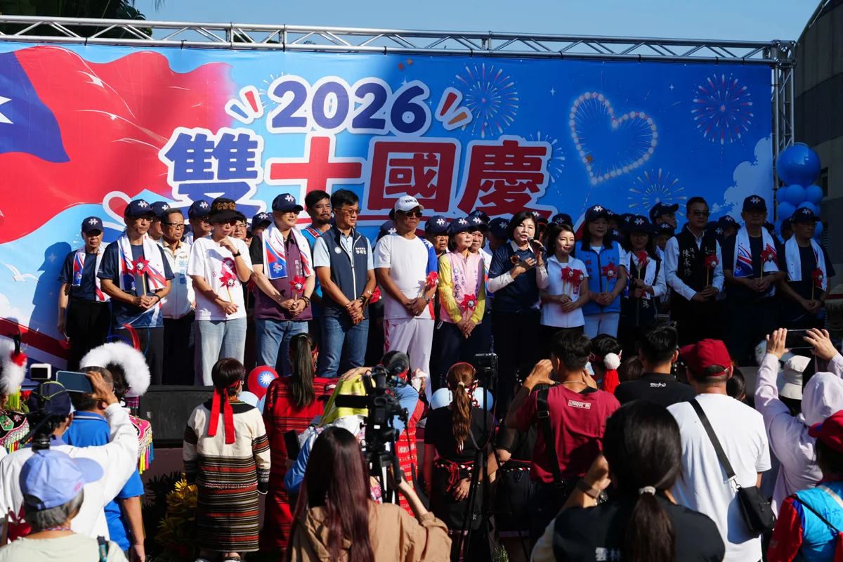 雲林2026國慶升旗嗨翻斗六棒球場!張麗善領軍健走、食農體驗拿好康