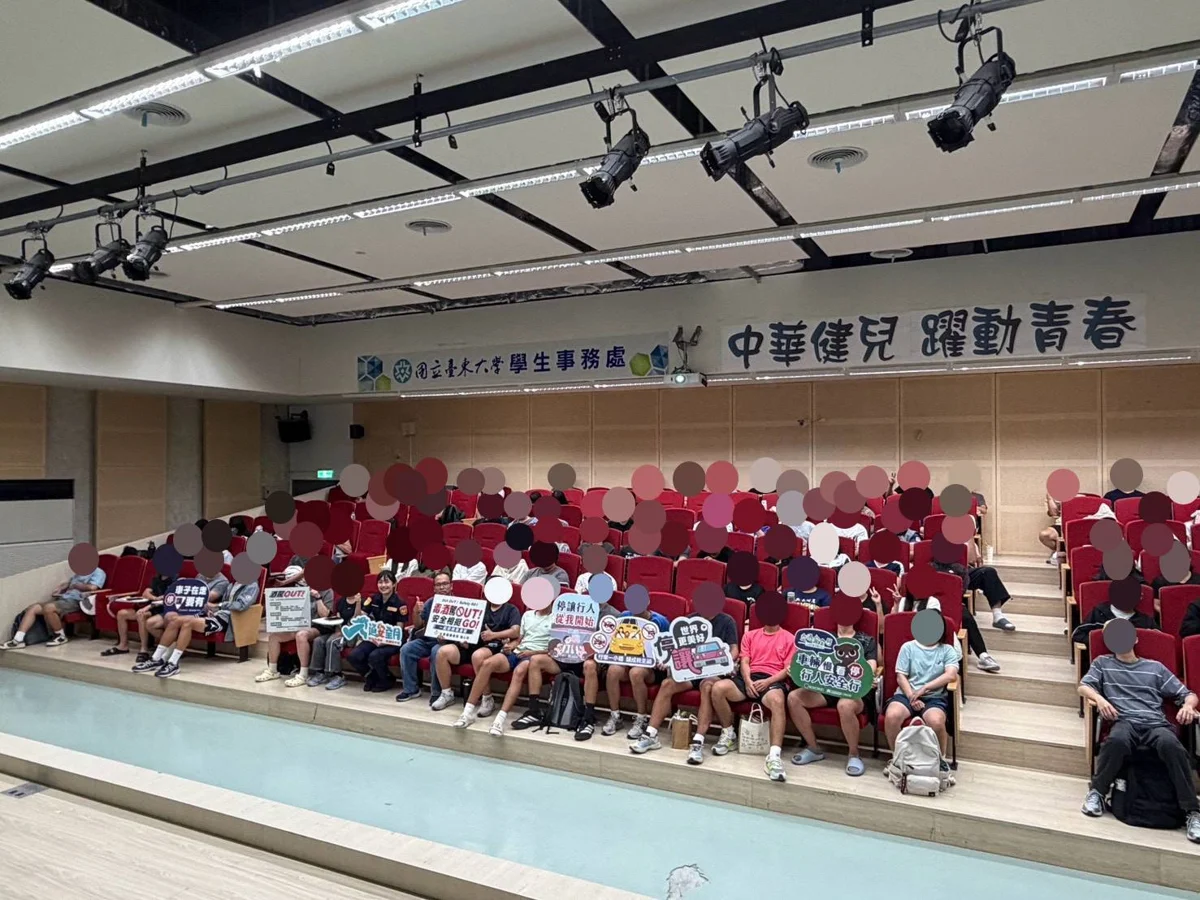大學生騎車必看!東警赴臺東大學宣導「3大交通重點」 借車給無照者小心連坐受罰