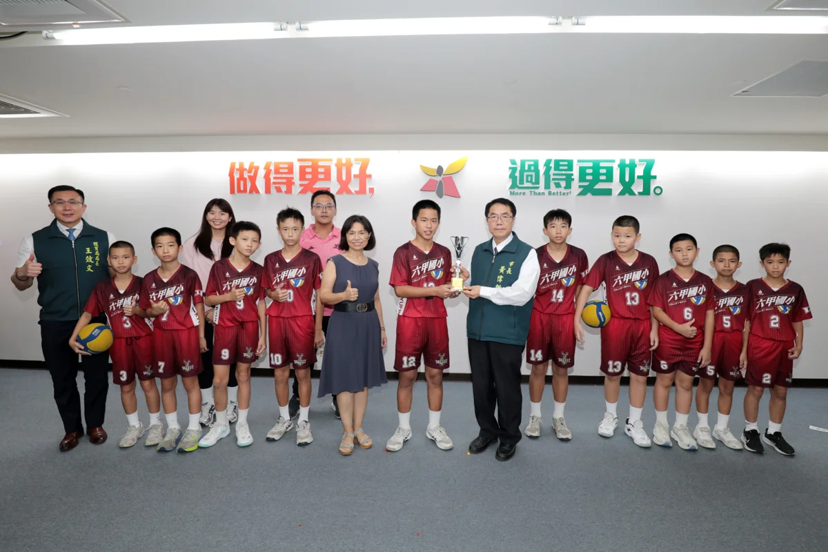 【台南之光】六甲、德南國小全國賽創佳績！黃偉哲公開表揚：持續深化基層體育