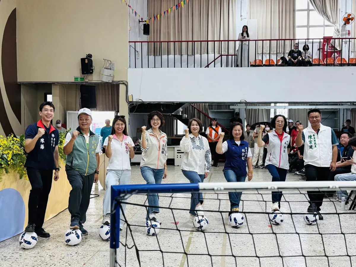 【2026日照運動會】屏東450名長者潮州高中活力開賽！周春米：復能翻轉「被照顧」印象