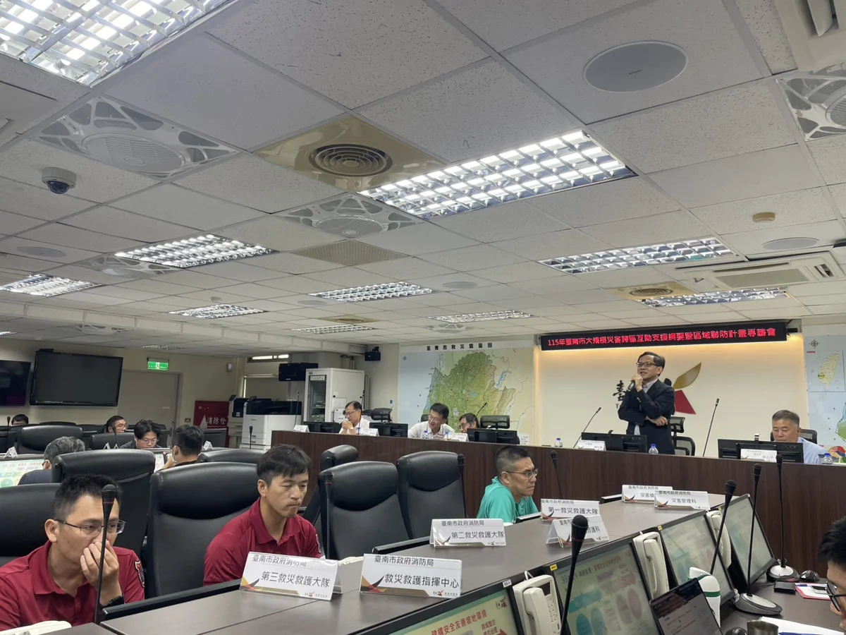 圖片來源:臺南市政府消防局-消防新聞