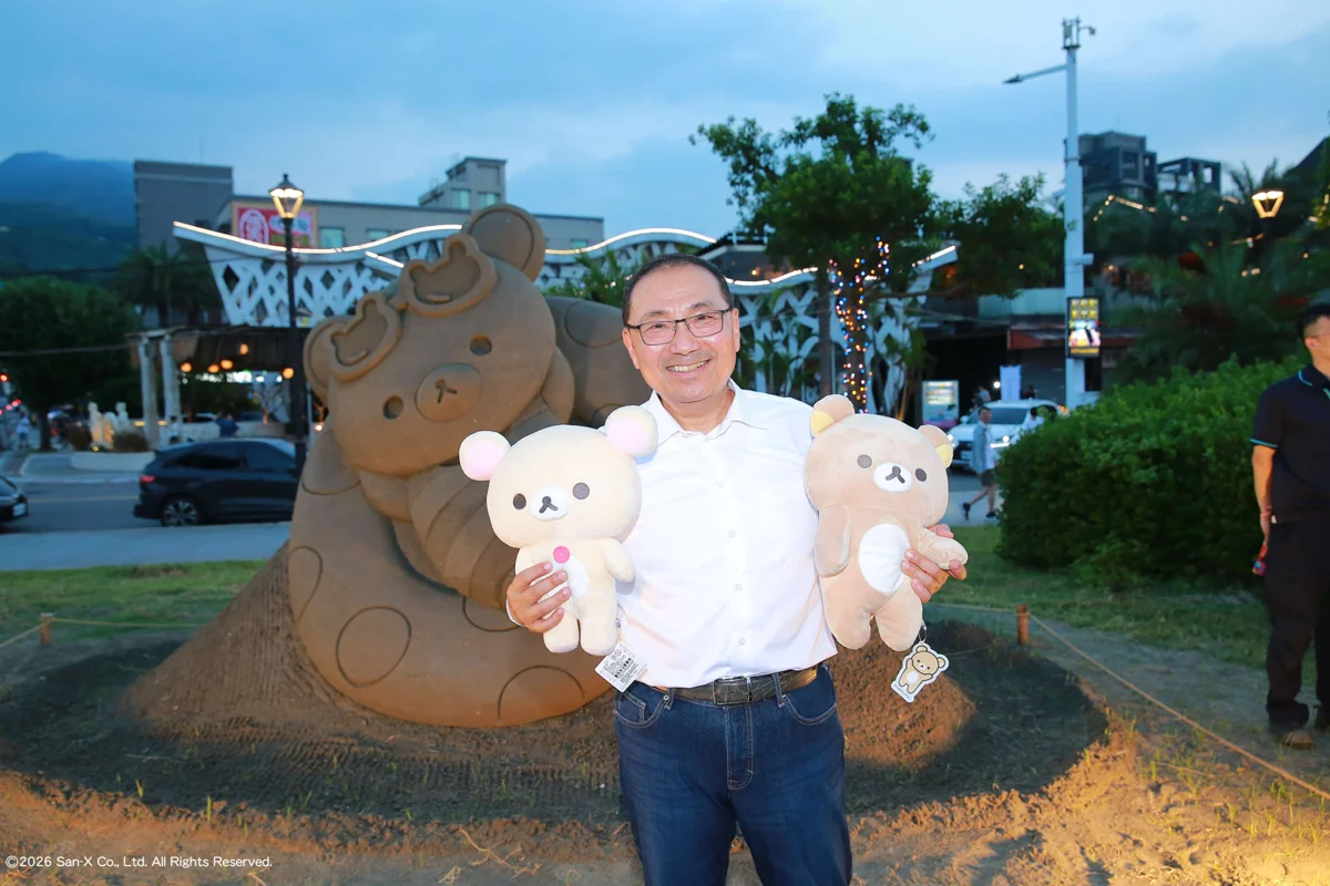 2026八里城市沙雕展盛大開幕!16座人氣角色主題沙雕萌翻左岸