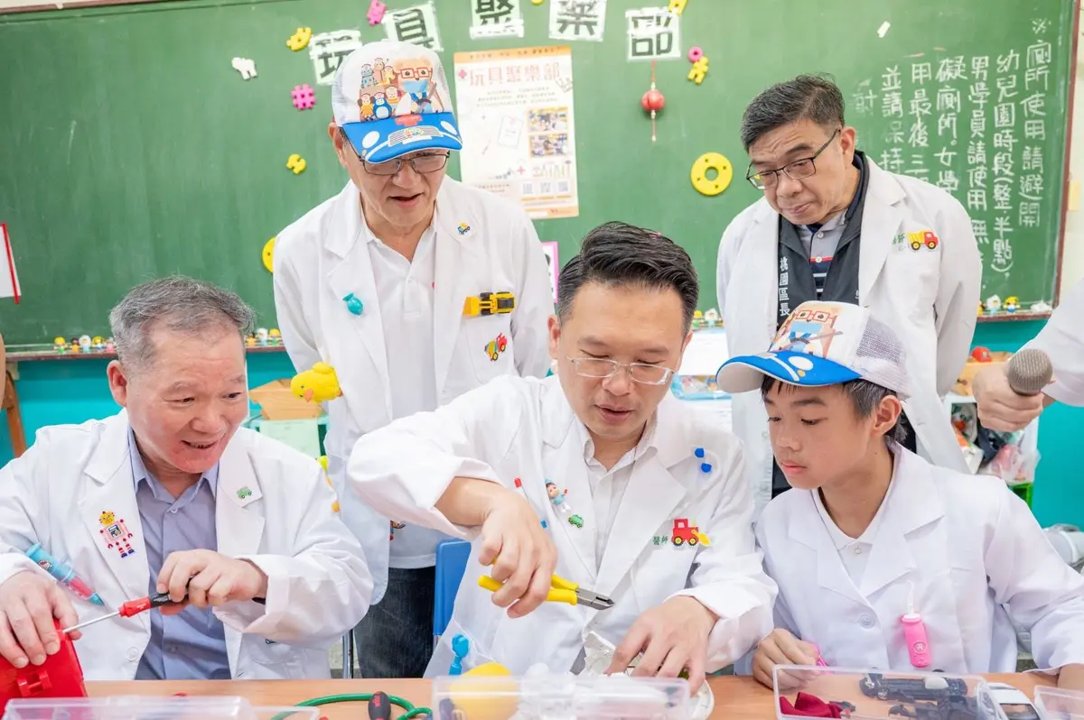 玩具醫院揭幕!桃園的減廢新實踐