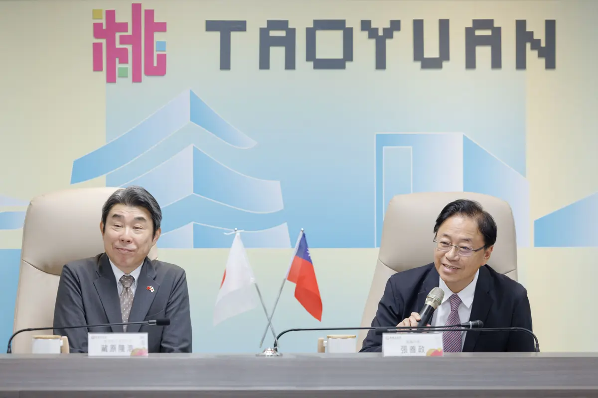 熊本縣玉名市長訪桃園,深化經貿體育交流