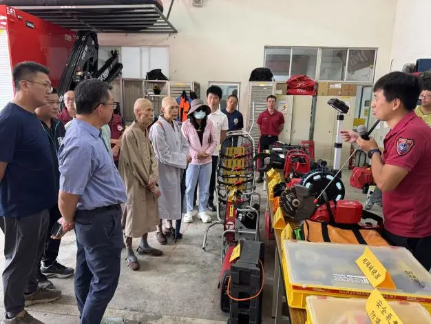 圖片來源:臺南市政府消防局-消防新聞