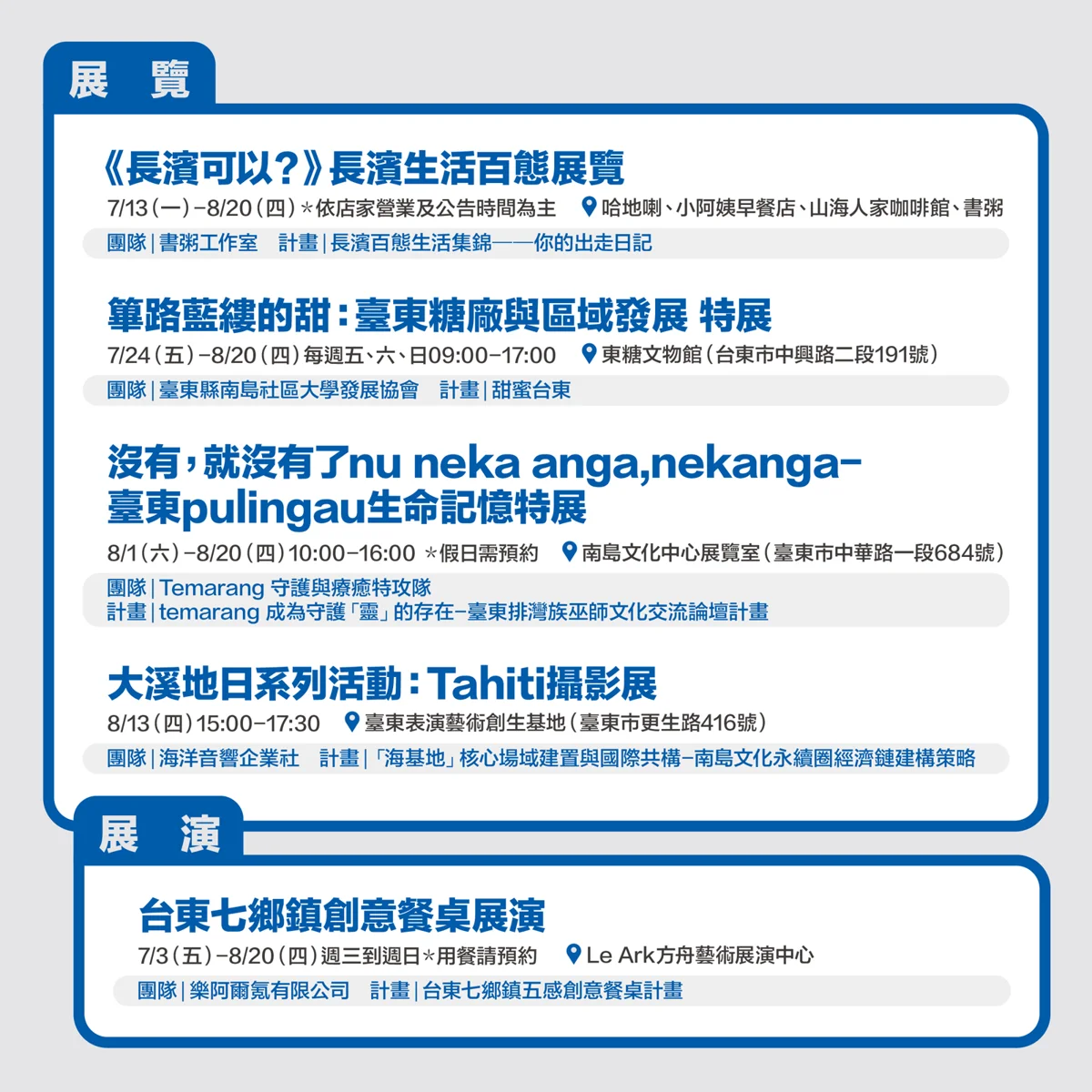 圖片來源:台東藝文平台-藝文活動