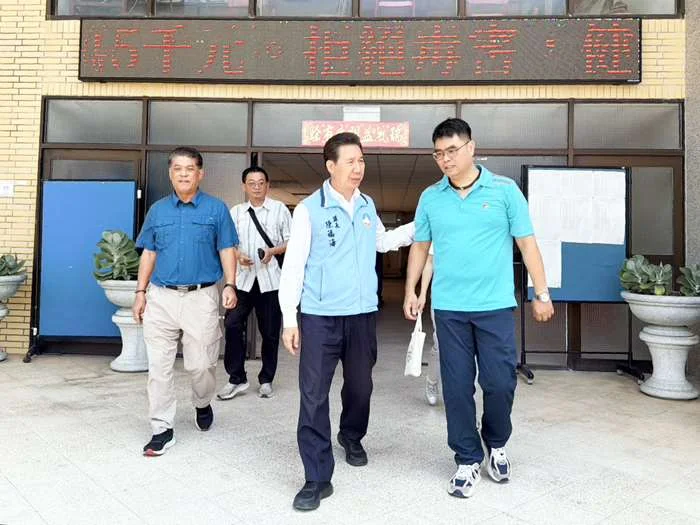 金門縣長走訪金門農工!關注營養午餐食安 允諾挹注資源升級校園