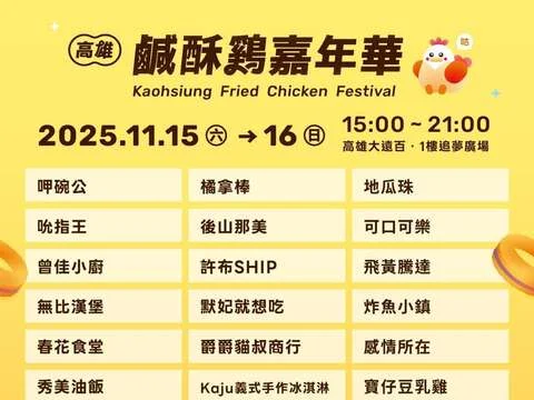 圖片來源:高雄旅遊網-活動