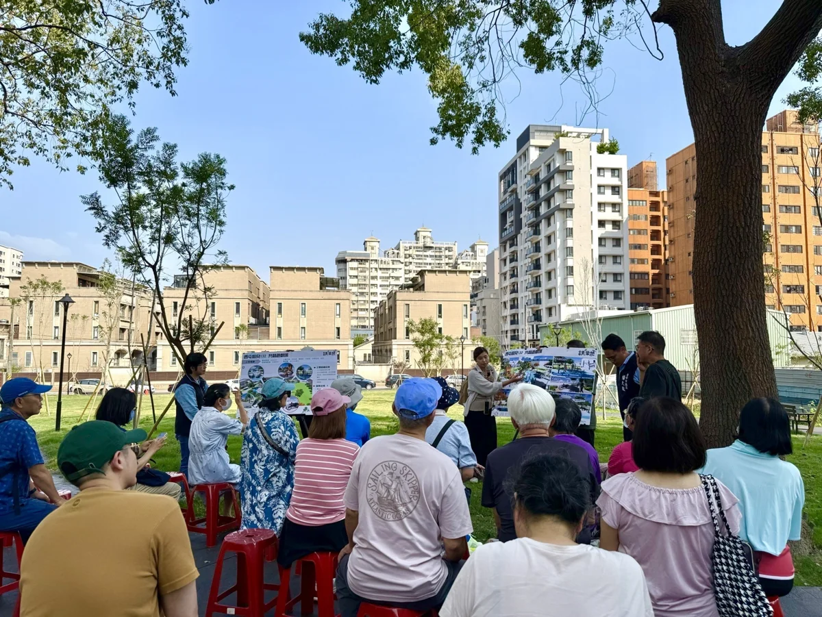 西屯區福康公園大變身!斥資2500萬打造「圳道冒險」共融遊戲場 預期明年1月完工