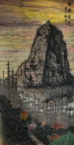 苗栗12月限定!黃逢毅書畫展登場,60件作品融合兩岸山水與客家諺語