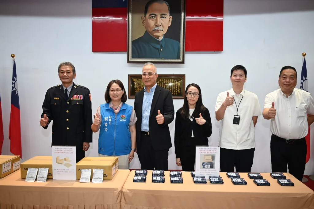 公私協力強化第一線救援!致勝國際捐贈戰術止血裝備 助苗栗警提升搶救能力