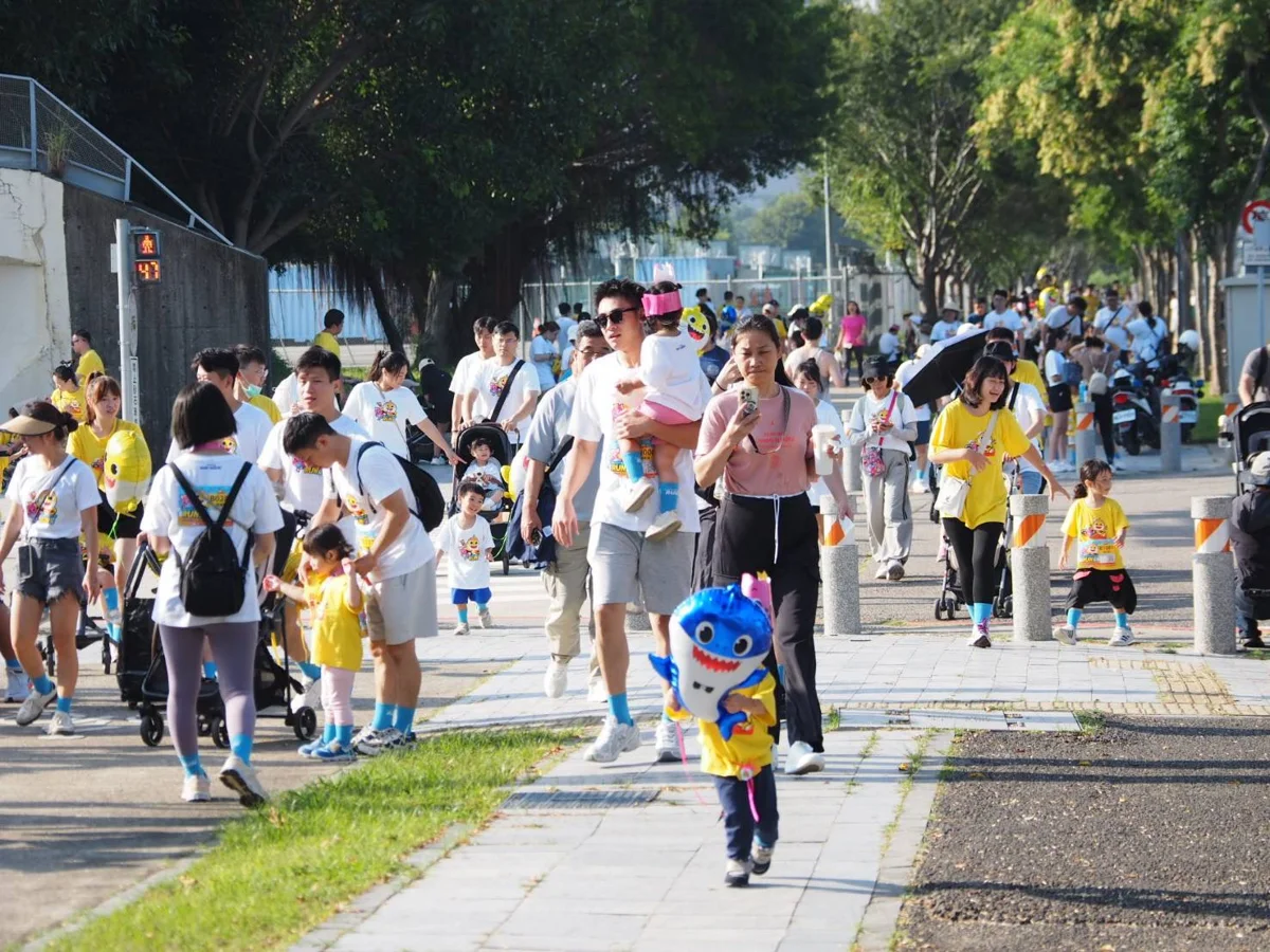【週末必去】風靡全球!全台首場Baby Shark路跑登陸台中 2000親子嗨翻中央球場