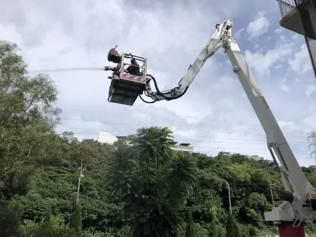 模擬高樓火警大考驗！三義消防分隊實戰演練雲梯車救援