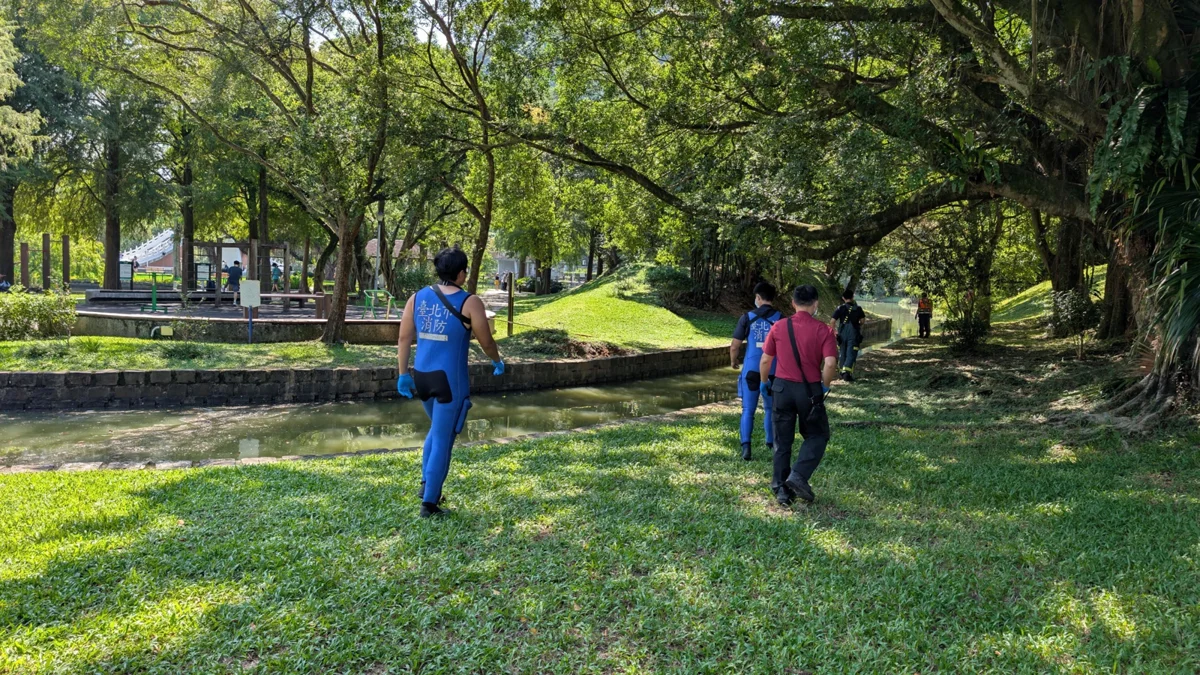 內湖大湖公園驚傳落水!8旬婦人明顯死亡 警方急尋家屬釐清案情